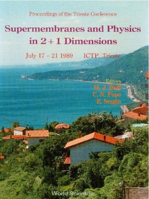 cover image of Supermembranes and Physics In 2+1 Dimensions--Trieste Conference
